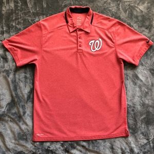 Nike Washington Nationals Baseball Polo
